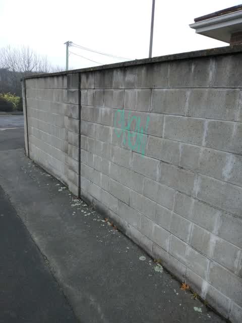 Graffiti, a report photo