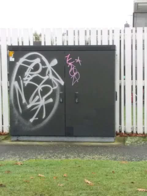 Graffiti, a report photo