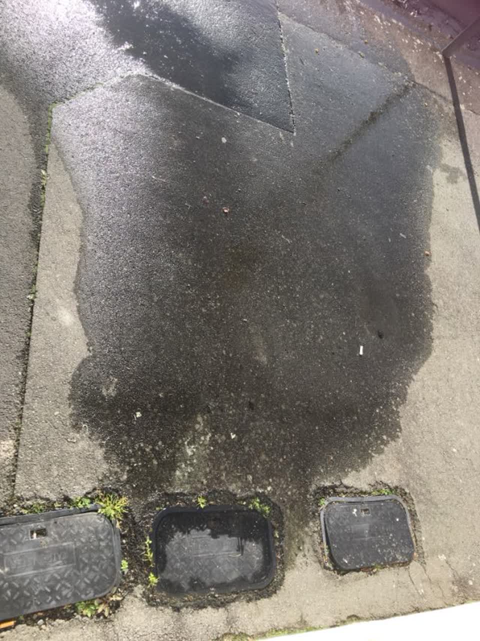 The photograph attached to this wastewater/stormwater report