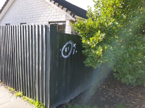 Graffiti, a report photo