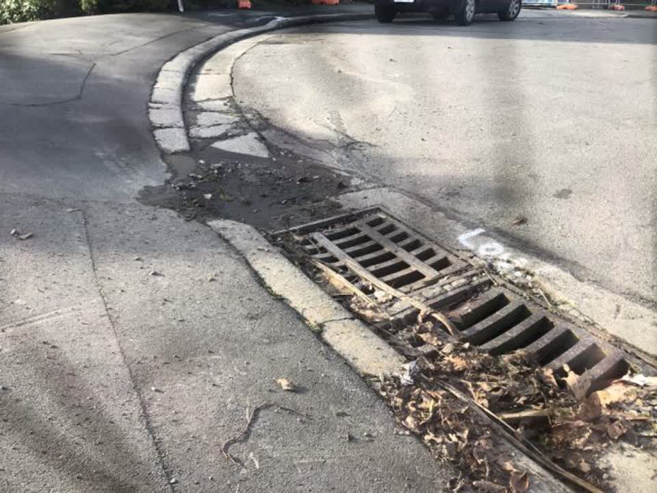The photograph attached to this wastewater/stormwater report