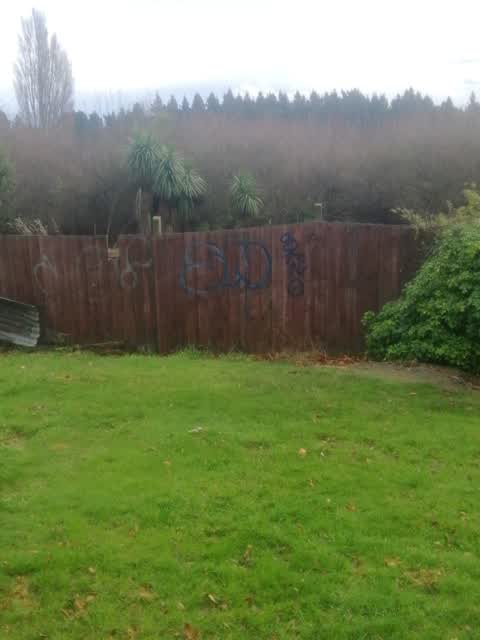 Graffiti, a report photo