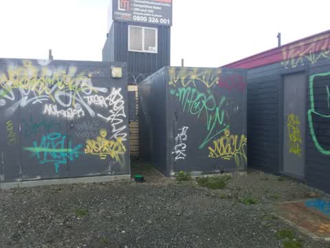 Graffiti, a report photo