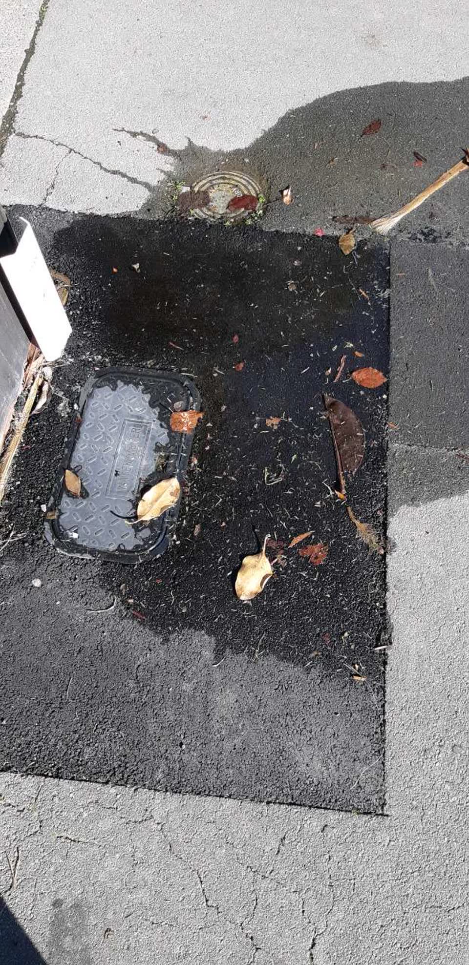 The photograph attached to this water supply report