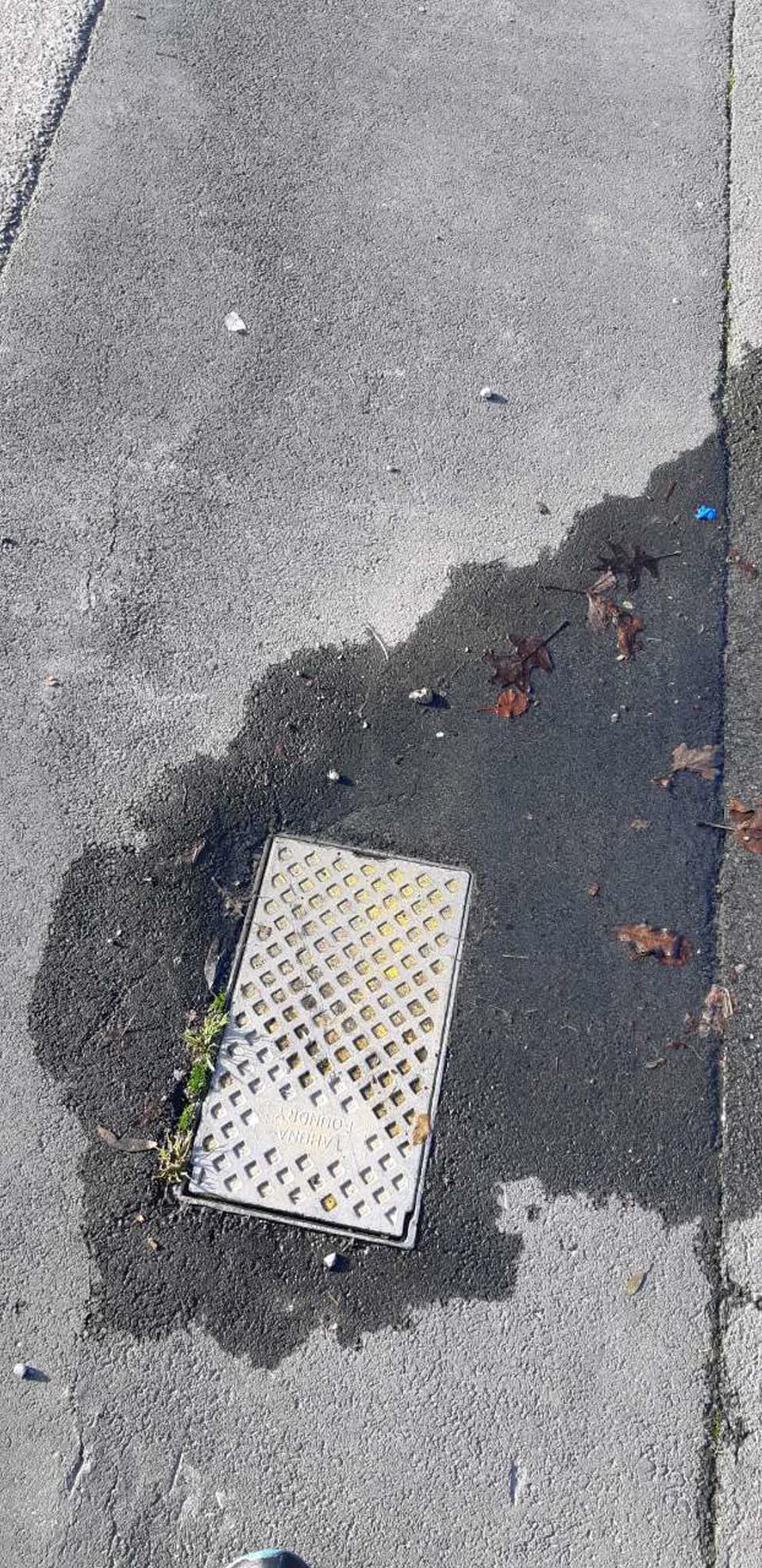 The photograph attached to this water supply report