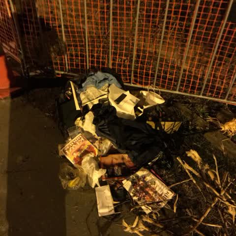 Rubbish/Recycling, a report photo