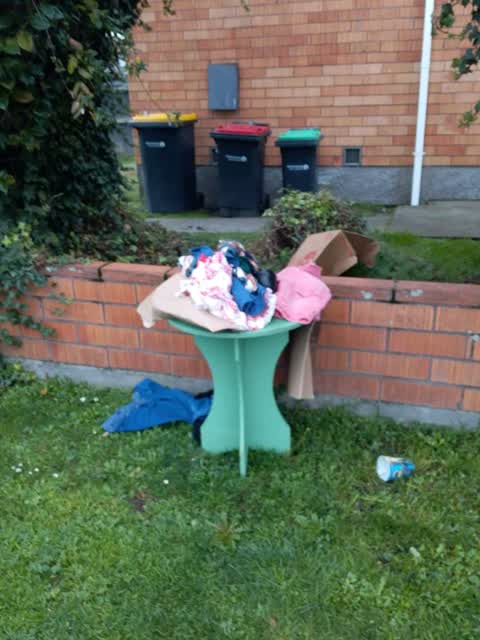 Rubbish/Recycling, a report photo