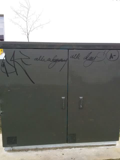 Graffiti, a report photo