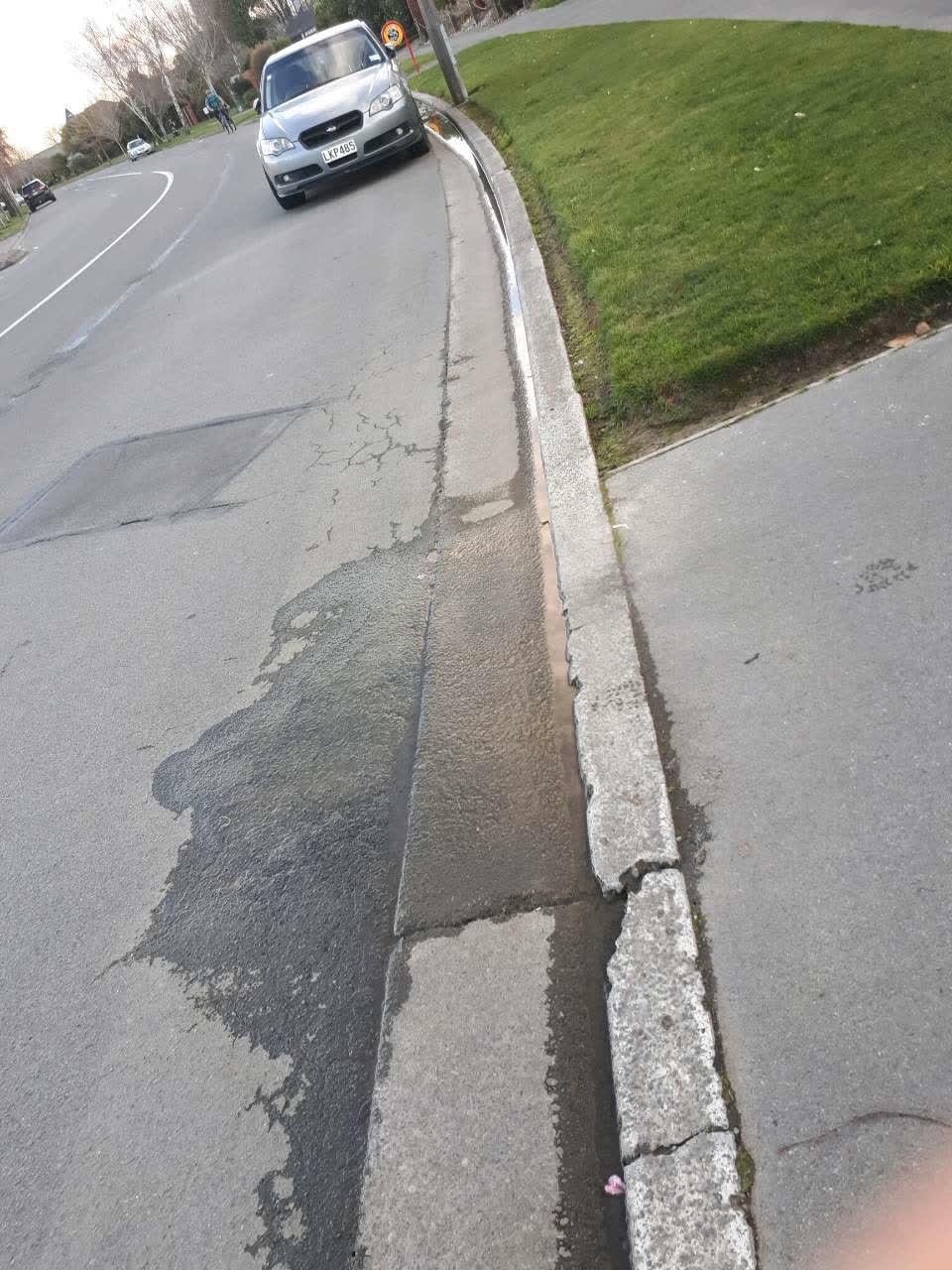 The photograph attached to this water supply report