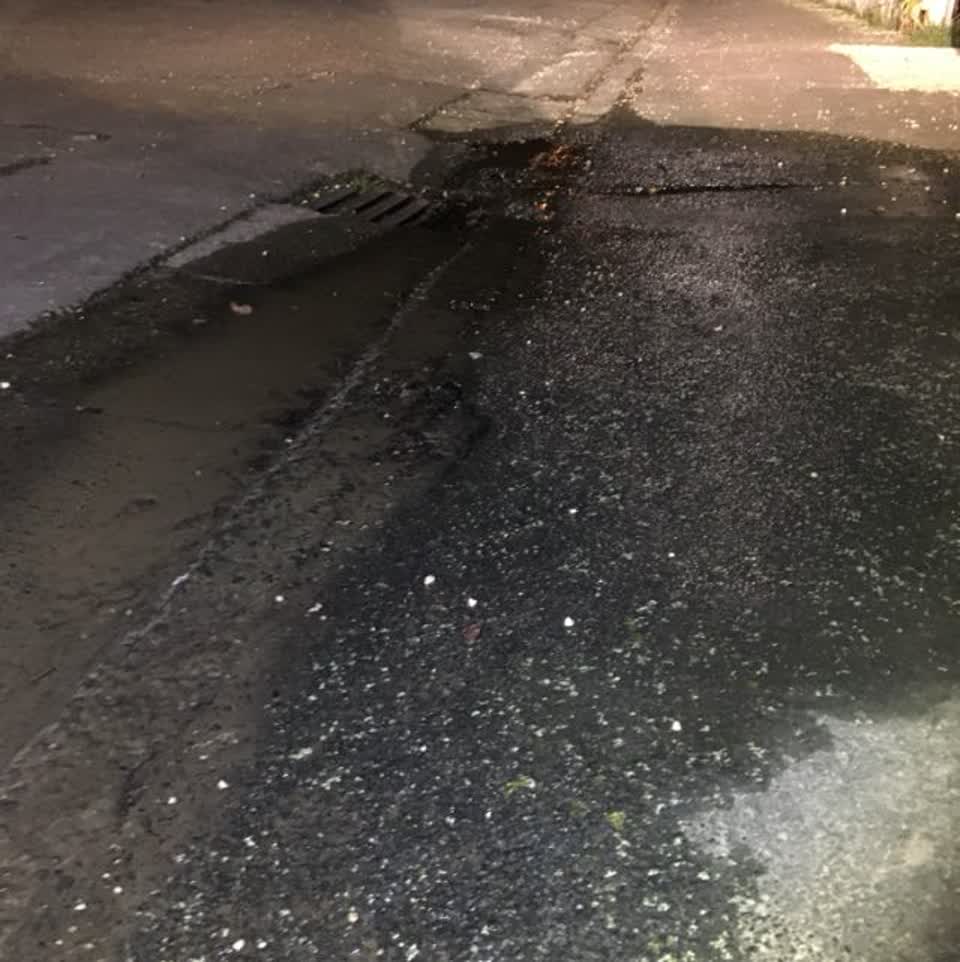 The photograph attached to this water supply report