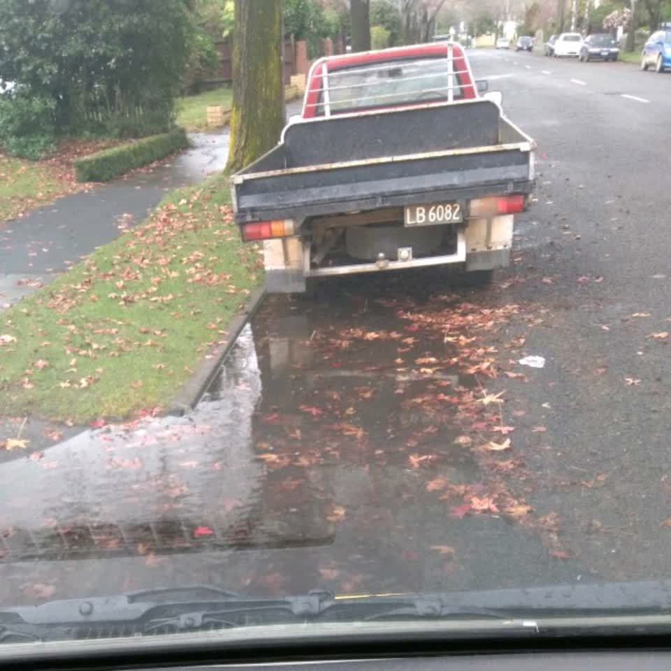 The photograph attached to this flooding report