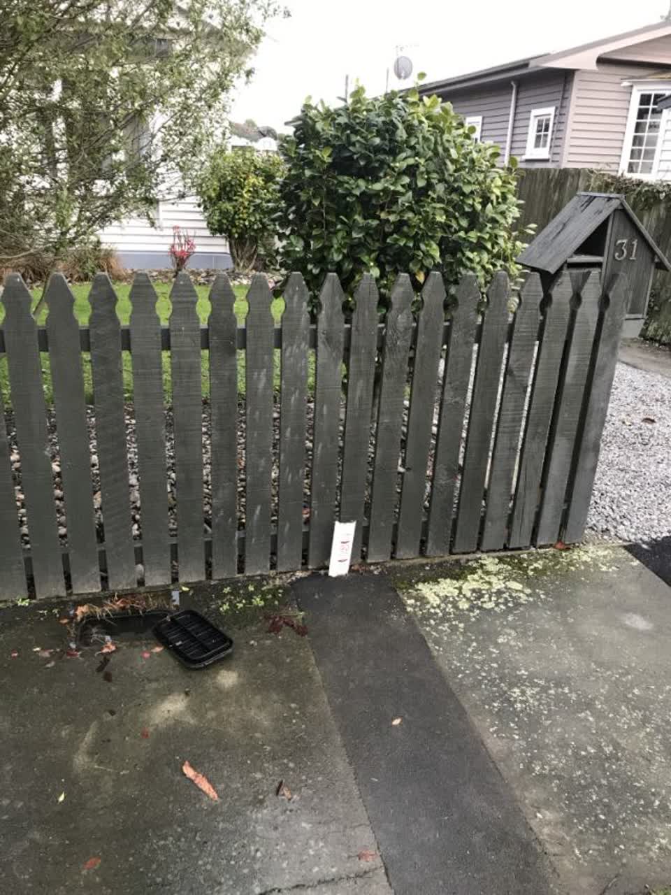 The photograph attached to this water supply report