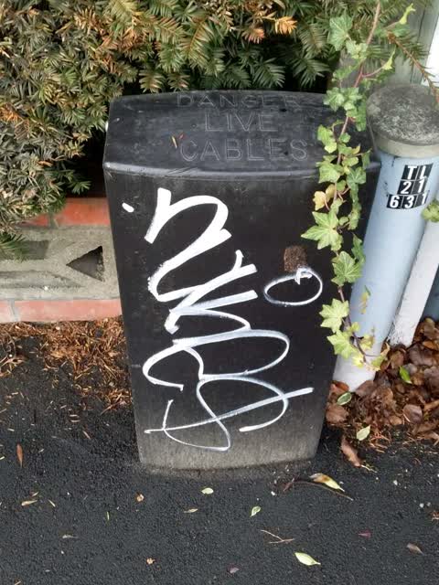 Graffiti, a report photo