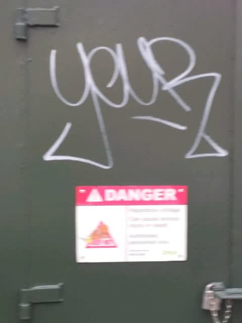 Graffiti, a report photo