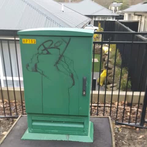 Graffiti, a report photo