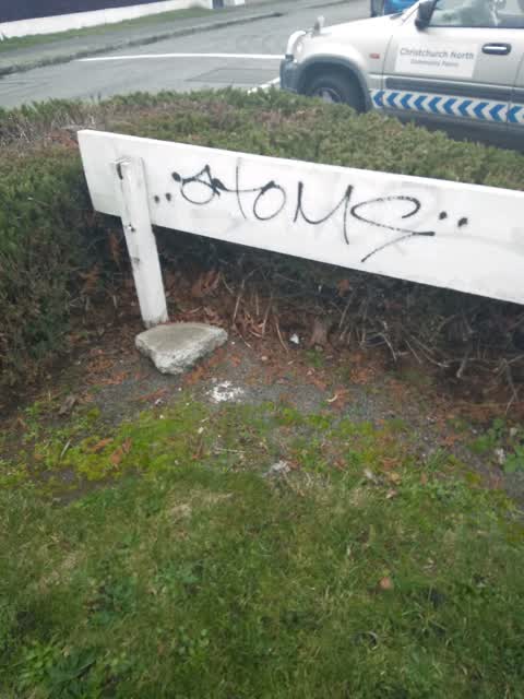 Graffiti, a report photo