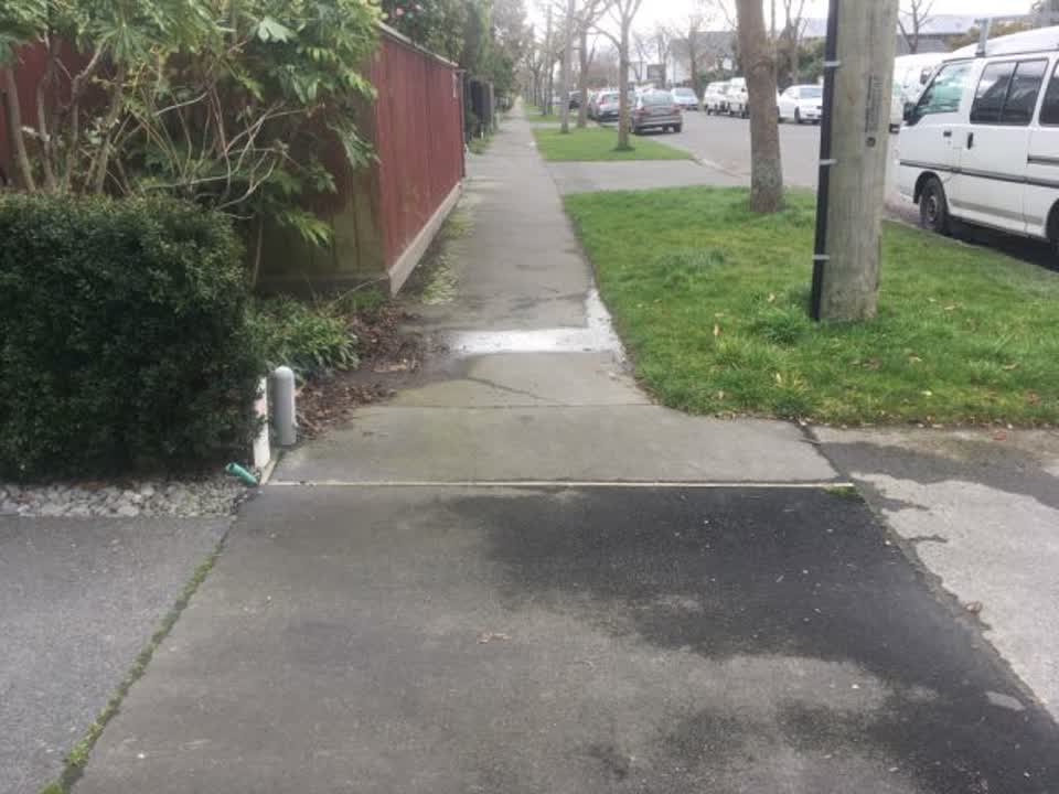 The photograph attached to this water supply report