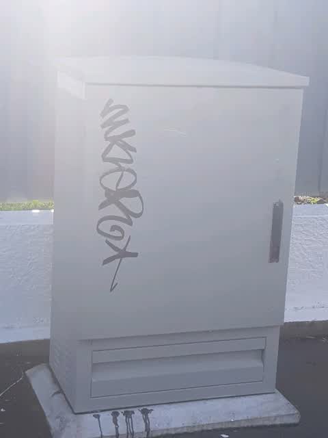 Graffiti, a report photo