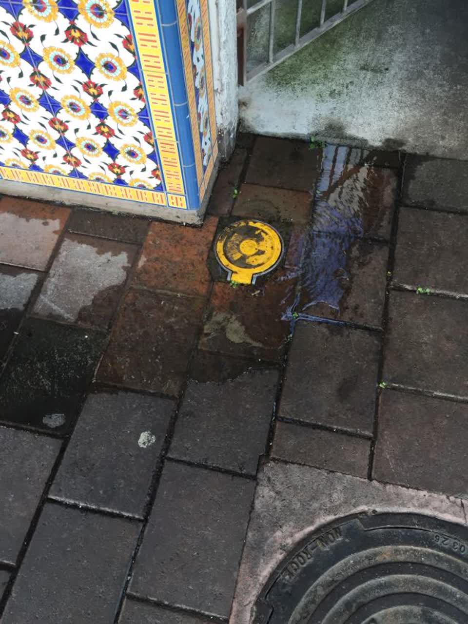 The photograph attached to this water supply report