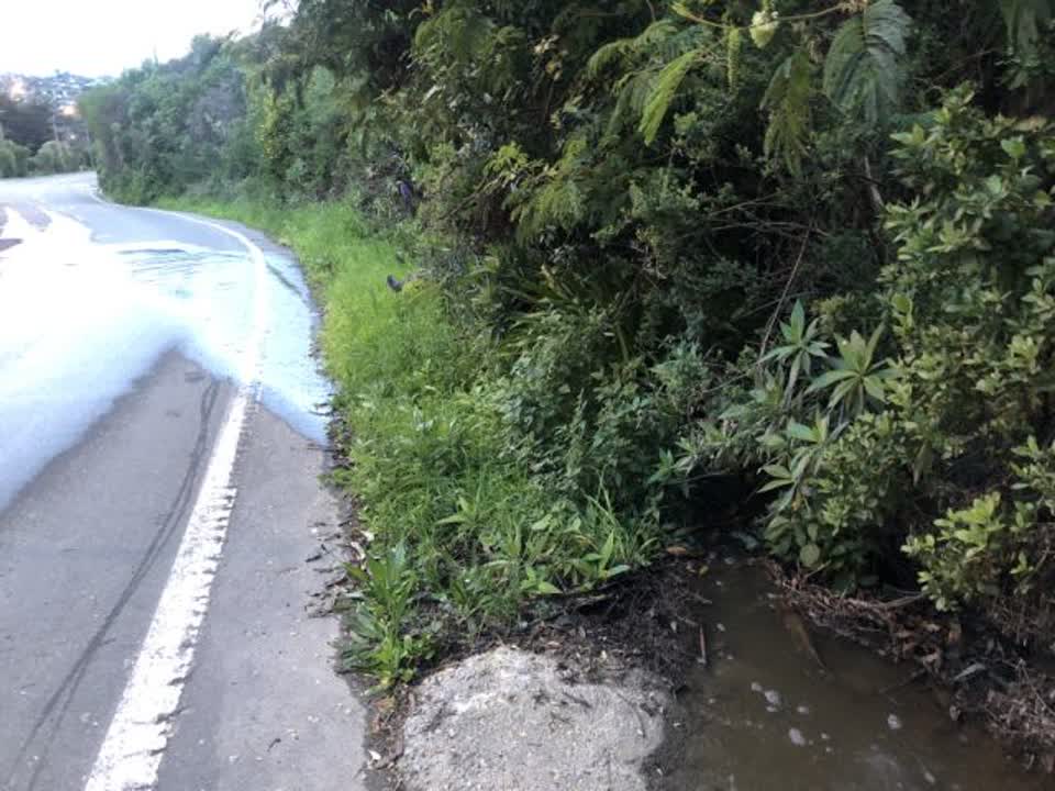 The photograph attached to this wastewater/stormwater report