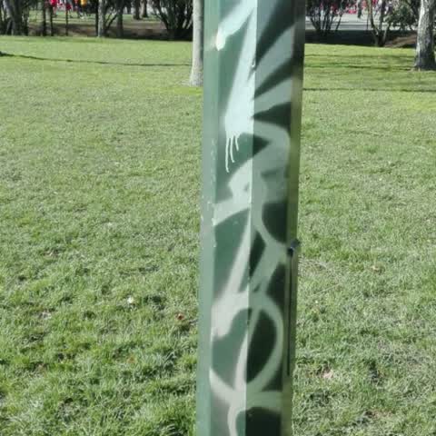Graffiti, a report photo