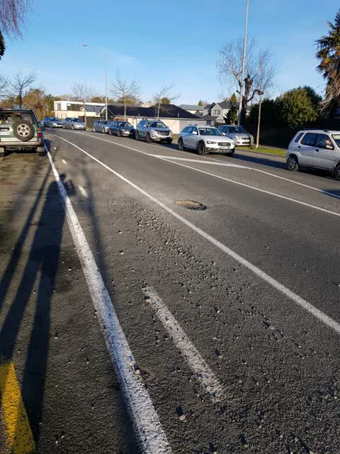 Roading/Streets, a report photo