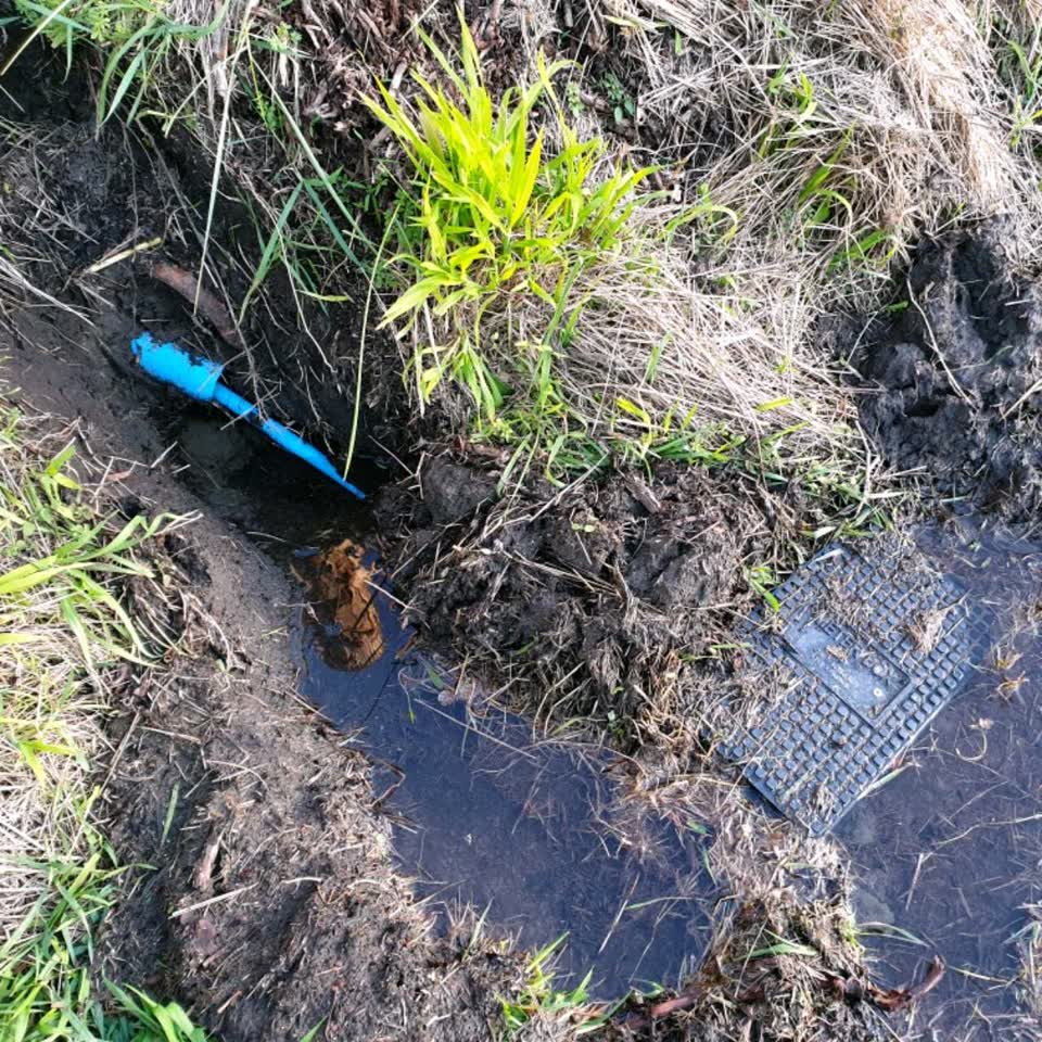 The photograph attached to this water supply report