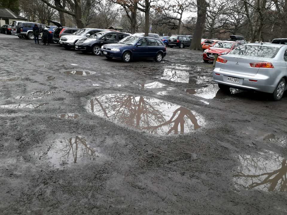 The photograph attached to this parks report