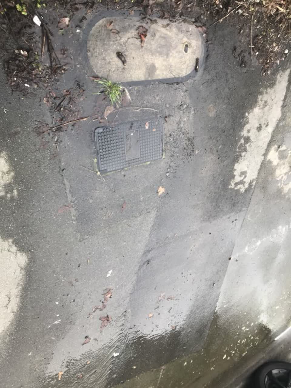 The photograph attached to this water supply report