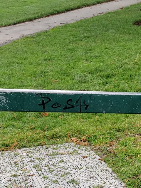 Graffiti, a report photo