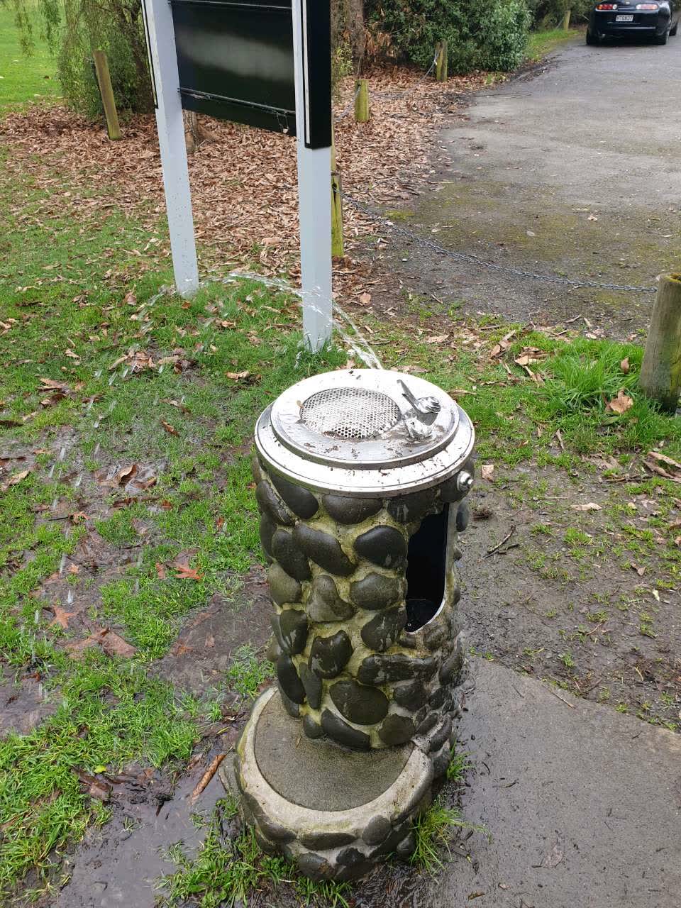 The photograph attached to this parks report