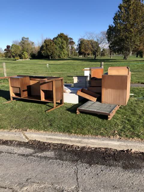 Rubbish/Recycling — a report photo