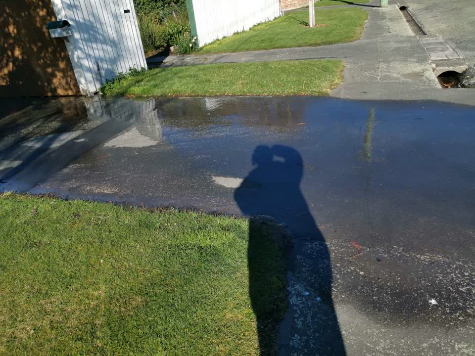 The photograph attached to this water supply report