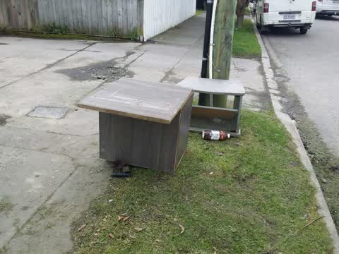 Rubbish/Recycling — a report photo