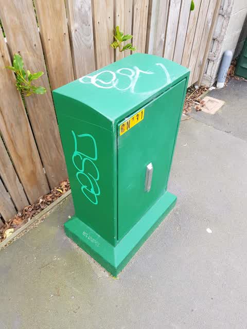 Graffiti, a report photo