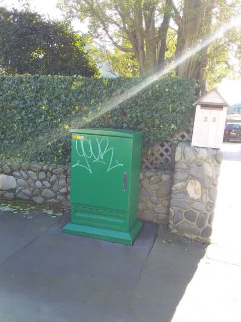 Graffiti, a report photo