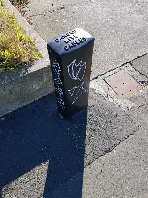 Graffiti, a report photo