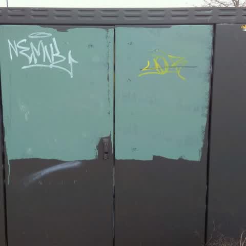 Graffiti, a report photo