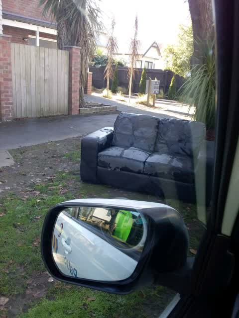 Rubbish/Recycling — a report photo