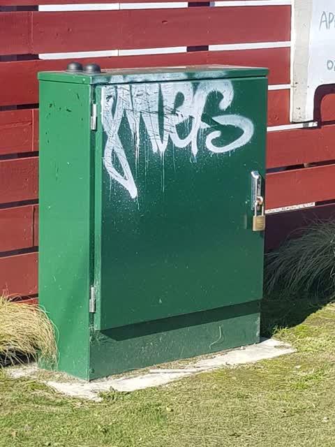 Graffiti, a report photo