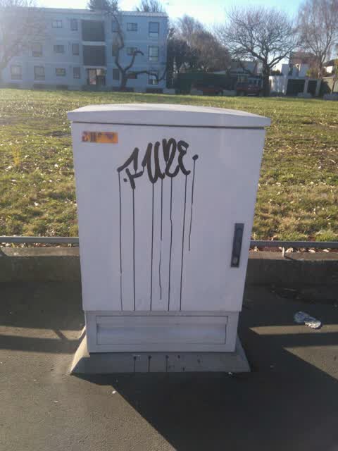 Graffiti, a report photo