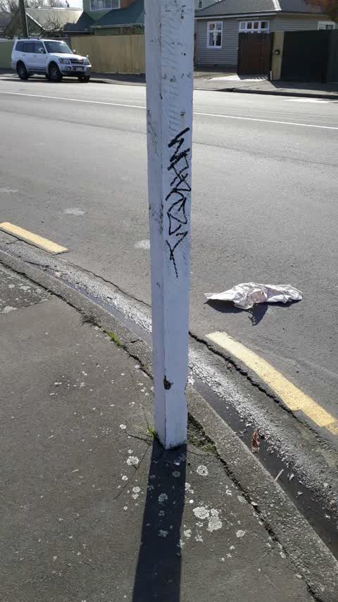 Graffiti, a report photo