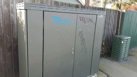 Graffiti — a report photo