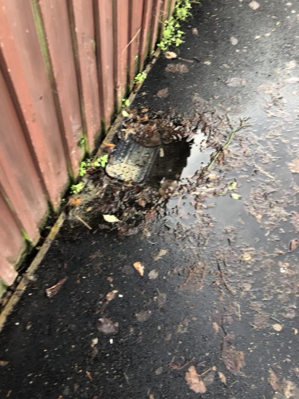 The photograph attached to this water supply report
