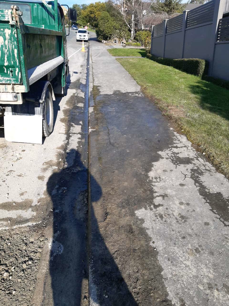 The photograph attached to this water supply report