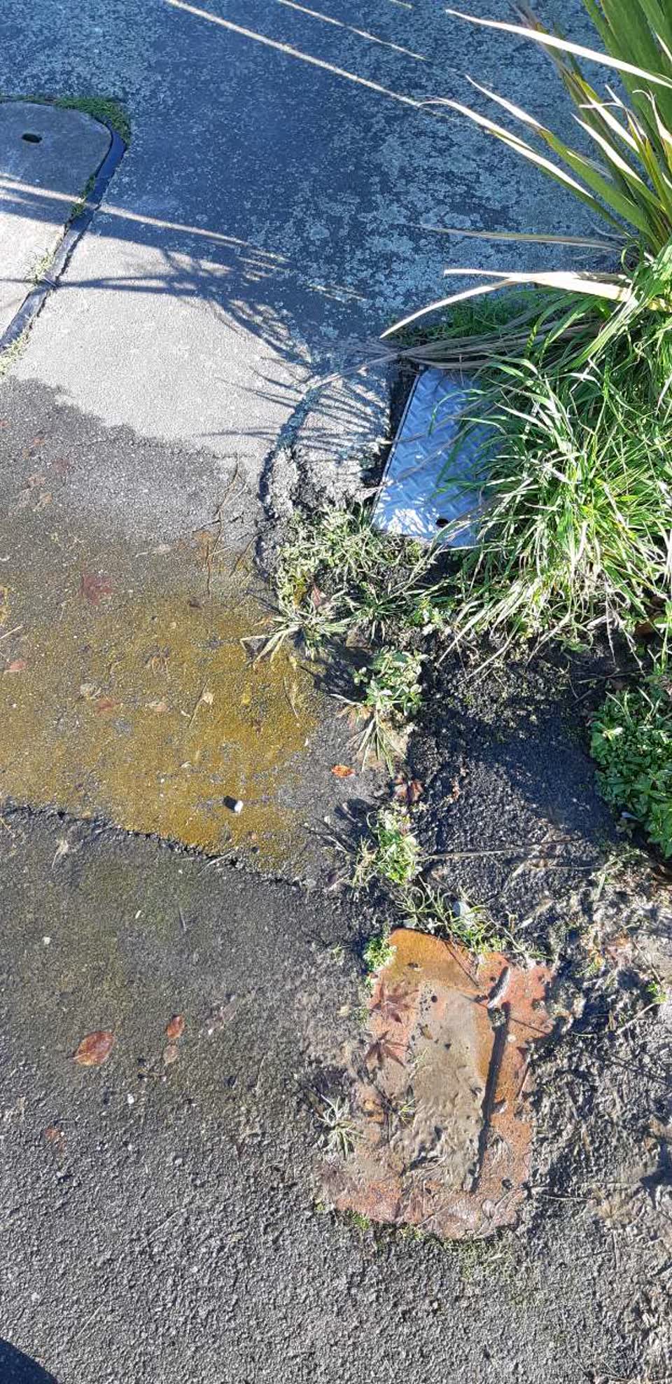 The photograph attached to this water supply report