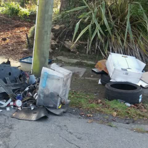 Rubbish/Recycling, a report photo