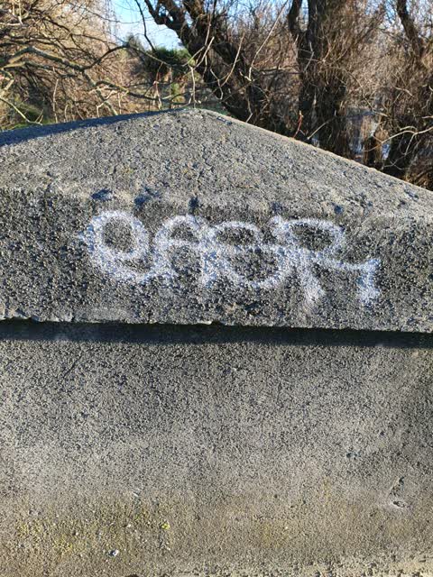 Graffiti, a report photo