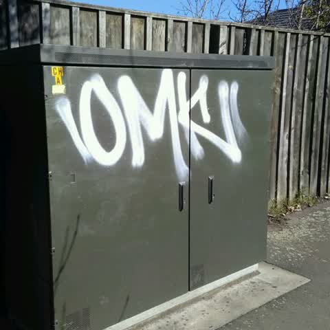 Graffiti, a report photo