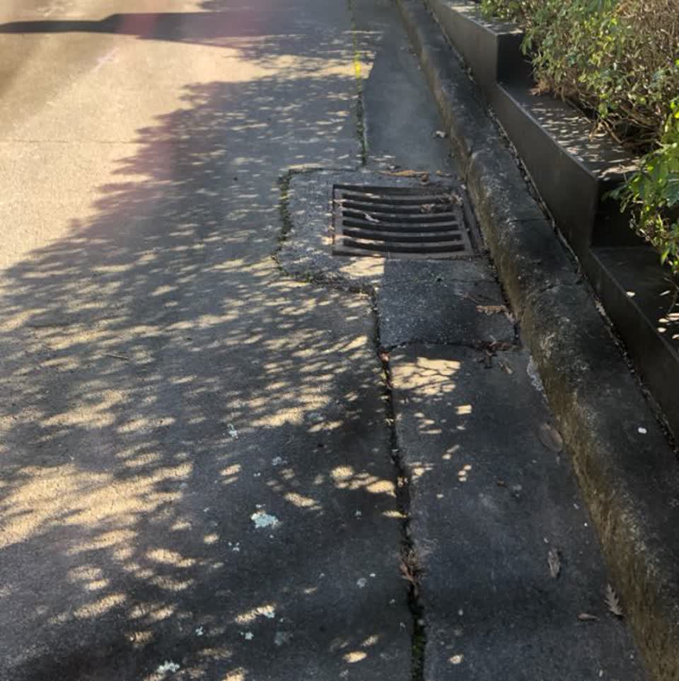 The photograph attached to this wastewater/stormwater report